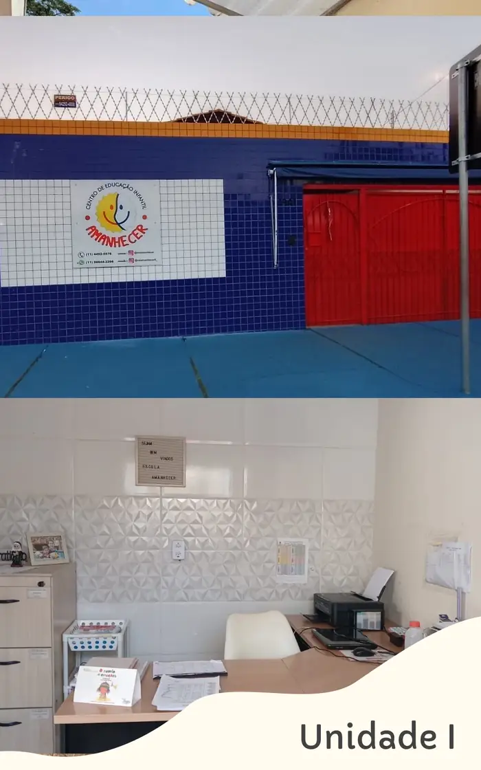 Espaço da Escola Amanhecer — Unidade I